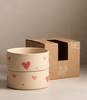 Tierbedarf | 2er Set Cozy Hearts Futternapf – 14 cm 