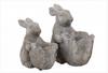 Pflanztopf | Gefäß zur Dekoration Standing Bunny - Groß