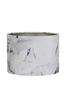 Lampenschirm | Zylinder MARBLE - grau