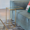 Tisch | Beistelltisch Roma - gold 