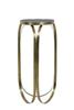 Tisch | Beistelltisch BUBISA Large - Glas schwarz/antik bronze