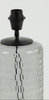 Lampe | Lampenfuß / Tischleuchte DORIAN - Glas / rauch