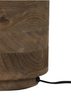 Lampe | Lampenfuß RACCO - Holz Dunkelbraun