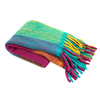 Decke | Zier-/ Kuscheldecke Mohair - bunt kariert