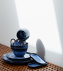 Teller | Speiseteller Wonder Blue Seashell - Blau 