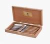 Messer | 6tlg. Steakmesser Set Laguiole - Spiegeleiche