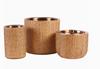 Wein Accessoire | Weinkühler aus Rattan in Altgold