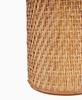 Wein Accessoire | Weinkühler aus Rattan in Altgold