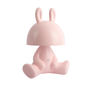 Lampe | Akku-Tischlampe Leitmotiv Bunny - Soft Pink 