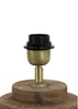 Lampe | Lampenfuß RACCO - Holz Dunkelbraun