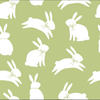 Serviette | Papier-/ Lunchserviette Bunny Pattern