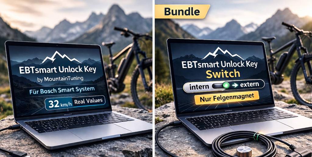 Bosch Lizenzschlüssel Tuning: Der EBTsmart Unlock Key für den Bosch Smart System im Vergleich