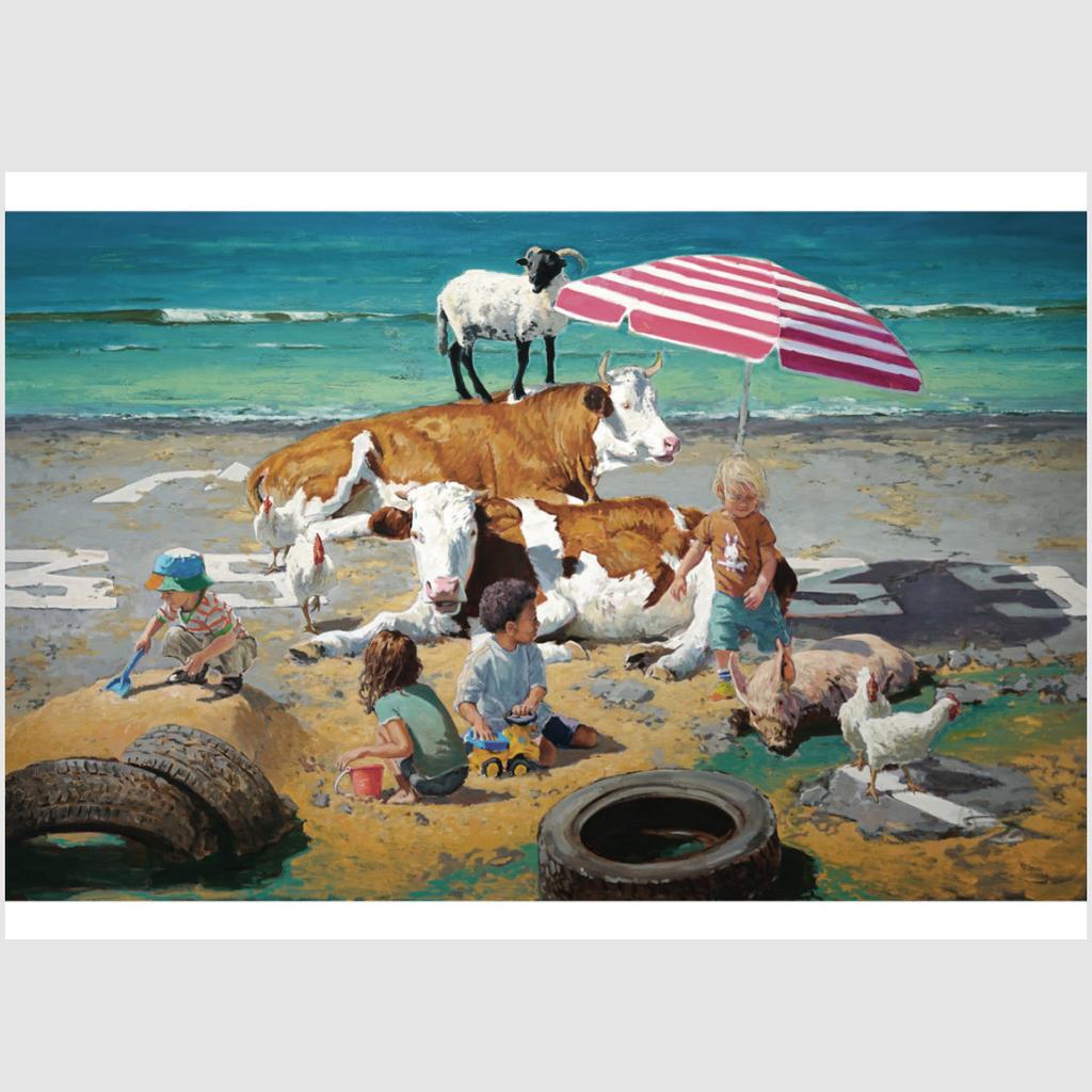 HARTMUT KIEWERT Postkarte SAND IV