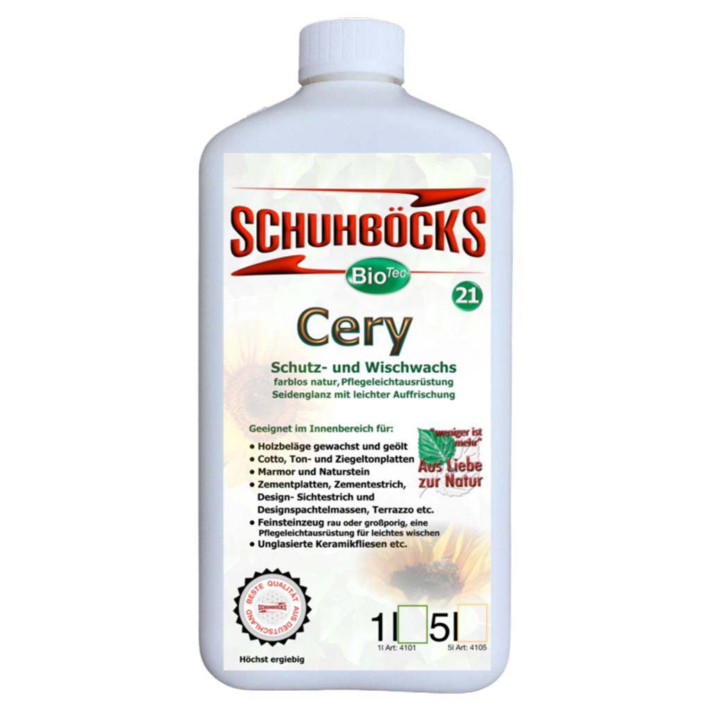 Schuhböcks Cery Schutz- und Wischwachs 1 Liter