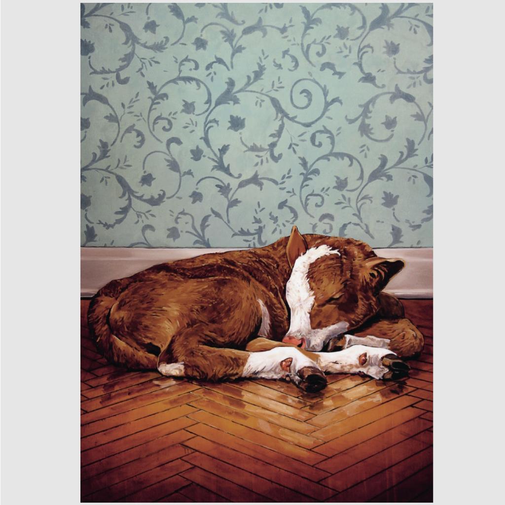 HARTMUT KIEWERT Postkarte PARKETT III