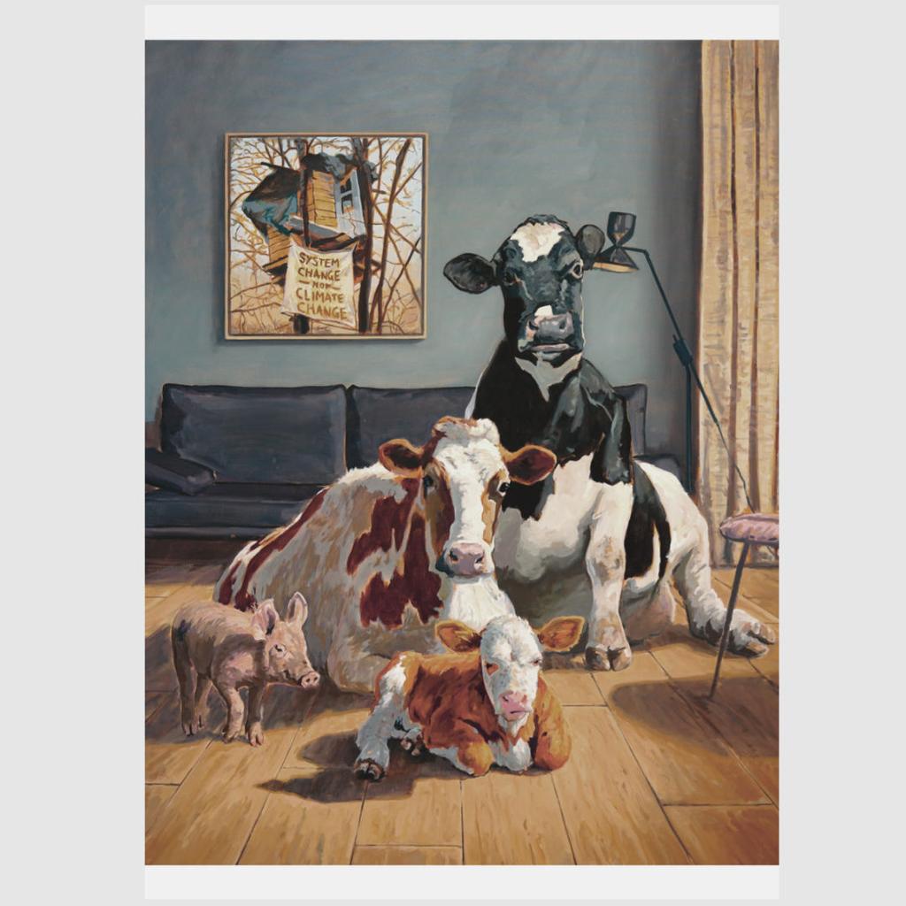 HARTMUT KIEWERT Postkarte FRIENDS VI