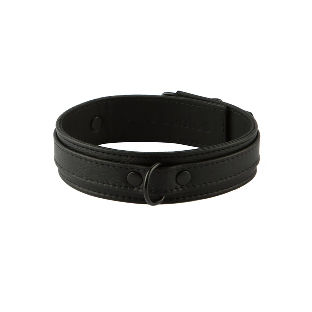 Halsfessel solid slim NOIR