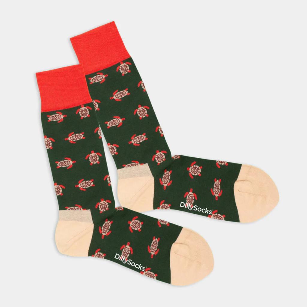 DILLYSOCKS Socken TURTLE LOVE
