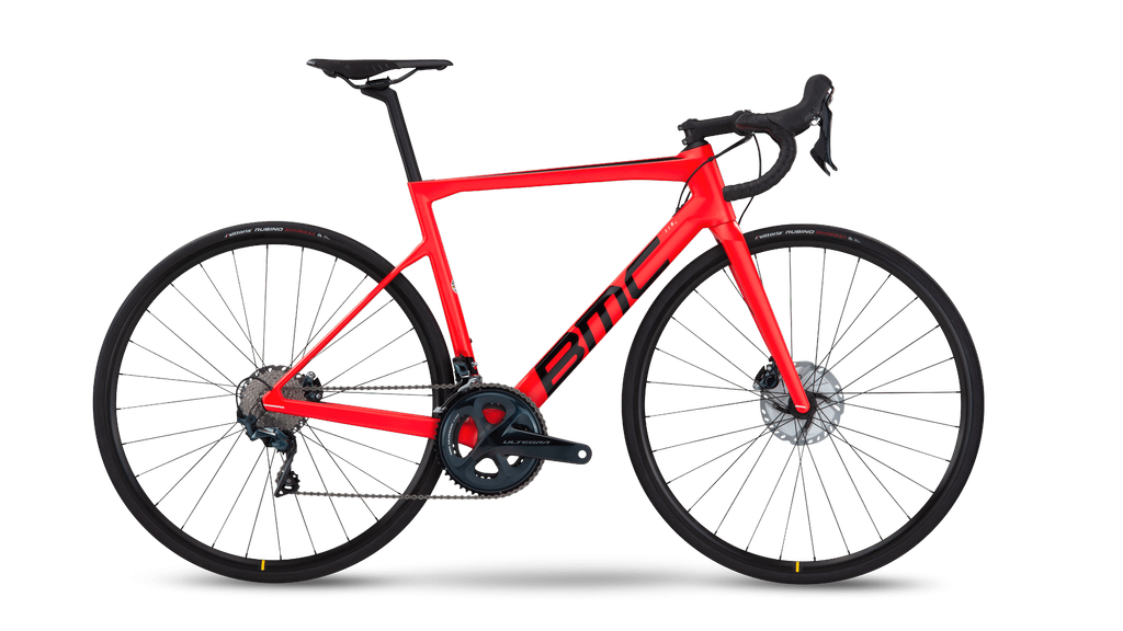 BMC TEAMMACHINE SLR FIVE / Rh. 56 cm / red - black / Mod. 2022