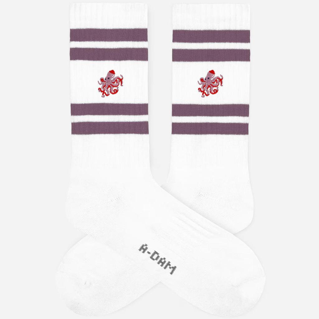 A-DAM Crew Socks OCTOPUS