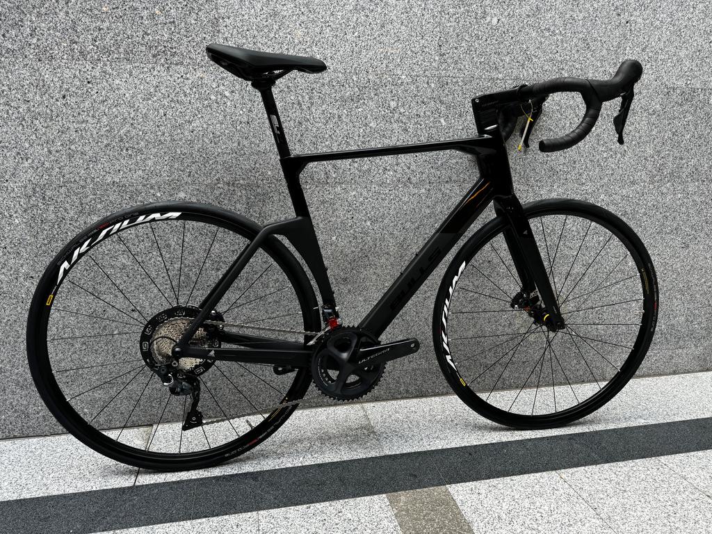 BULLS ALPINE HAWK 2 / Gr. 54 cm / BLACK MATT/CARBON / Shimano Ultegra
