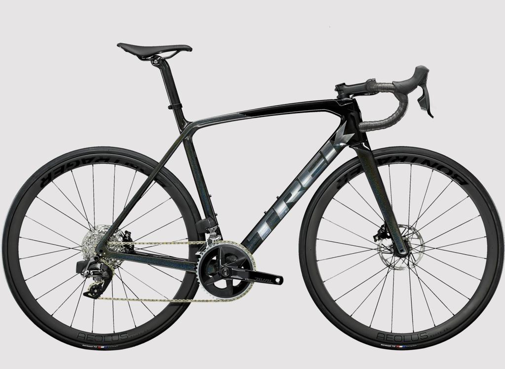 TREK Emonda SL 6 Etap AXS / Gr. 56 cm / Prismatic black / SRAM Rival AXS inkl. Powermeter / Carbon Laufräder