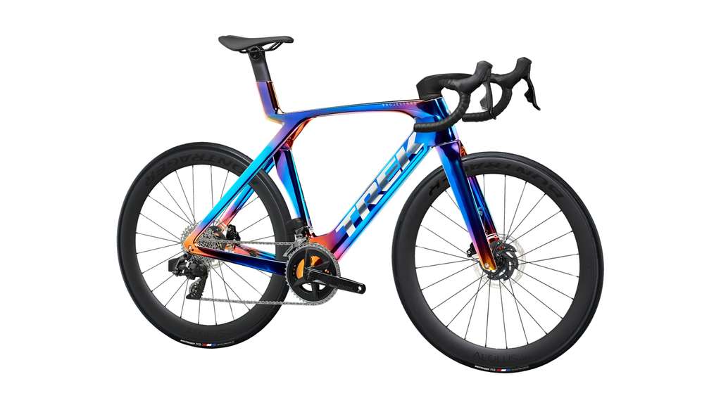 TREK Madone SLR 6 AXS / Gr. 56 cm / Project One Sonderlackierung ICON  Chroma Ultra iridescent / Bontrager Aeolus Pro 51 / Powermeter 