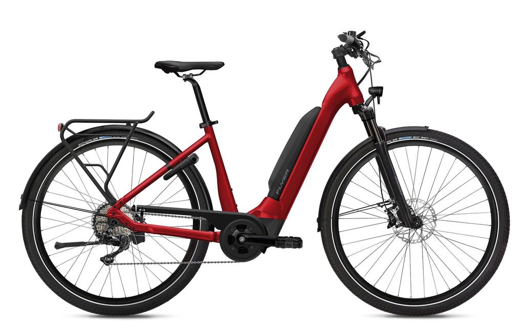 Flyer Upstreet5 3.12 Comfort / Gr. M / Panasonic 630 WH / Red