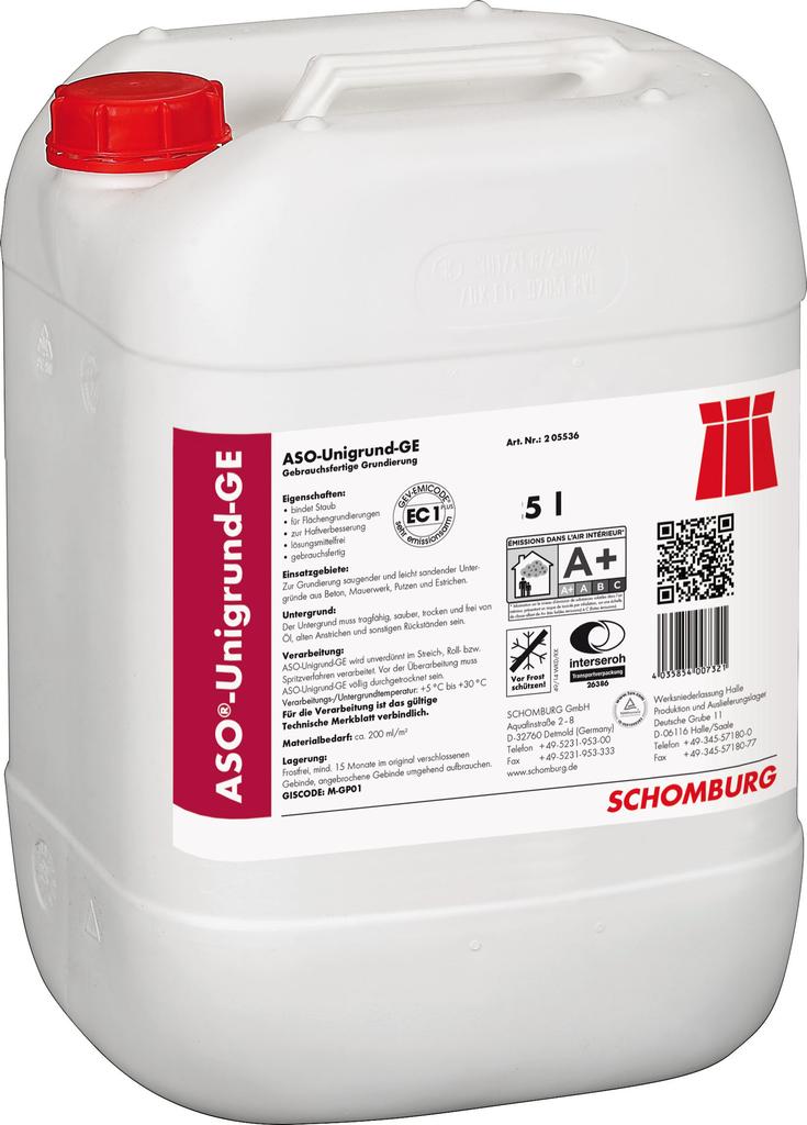 ASO-UNIGRUND-GE (gebrauchsfertig) hellgrün 5 L