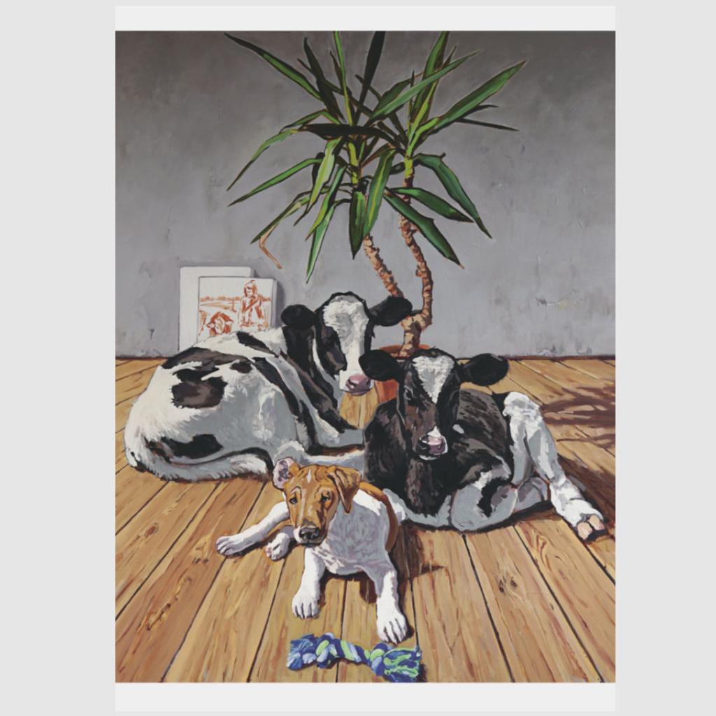 HARTMUT KIEWERT Postkarte FRIENDS IV