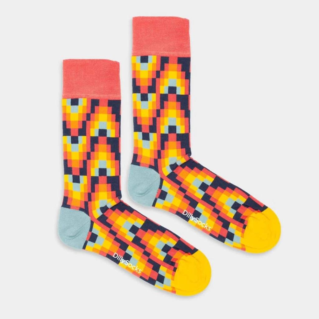 DILLYSOCKS Socken FIRE PATTERNS