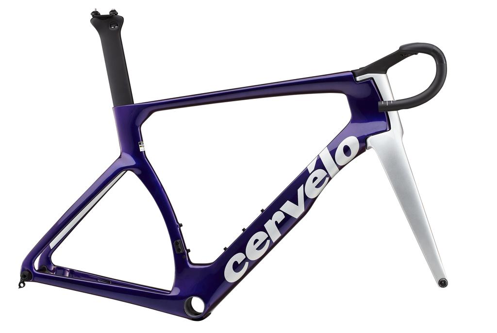 Cervelo S5 Disc 2023 Rahmenset / Gr. 51 cm / frameset | Sapphire/Ice