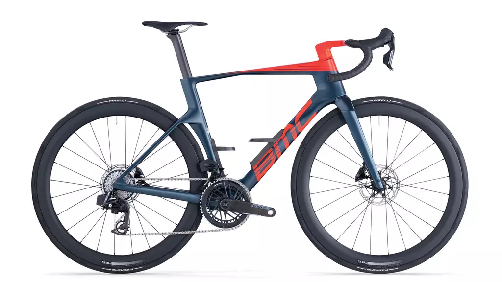 BMC Teammachine R 01 THREE / Gr. 56 cm / neue SRAM Force AXS / CR 50 SL Laufräder / ohne Powermeter / petrol / 2026