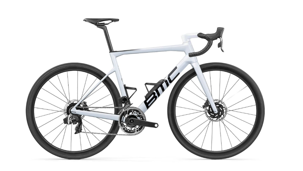 BMC Teammachine SLR01 Two / Gr. 56 cm / OFF-WHITE / BLACK / Dura Ace DI2 / DT Swiss ARC 1100 DICUT 50mm