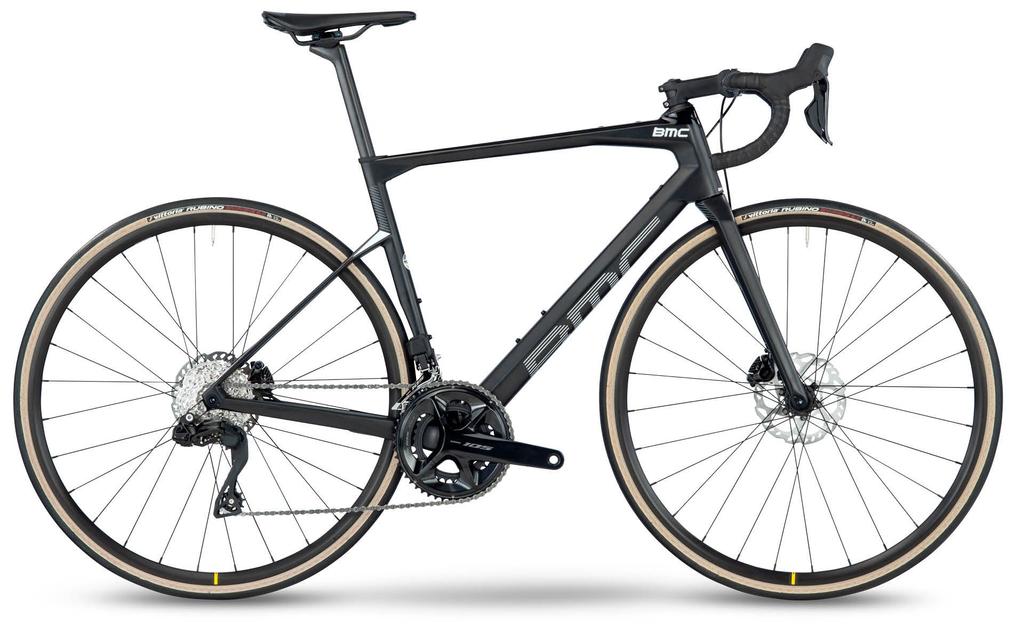 BMC Roadmachine five MY23 / SHIMANO 105 Di2 12-fach / Gr. 58 / carbon-white