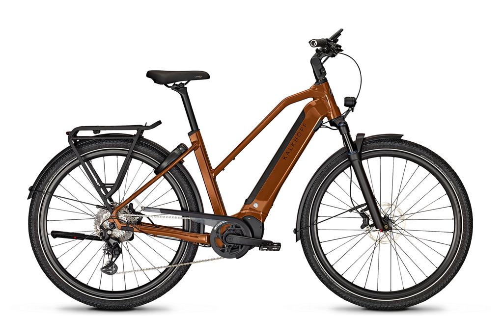 Kalkhoff ENDEAVOUR 5.B ADVANCE+ Bosch Smartsystem / Gr. 43 / Brown / Trapez