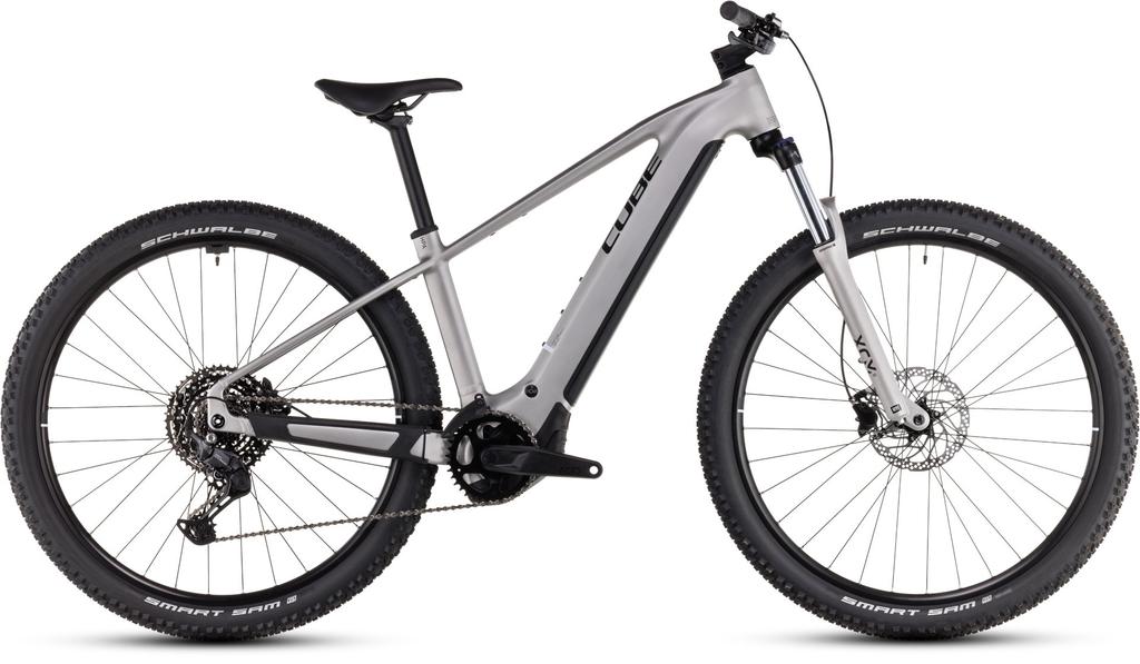 CUBE REACTION HYBRID ONE 800 / Gr. L /  silver´n´black / Bosch CX / 2025