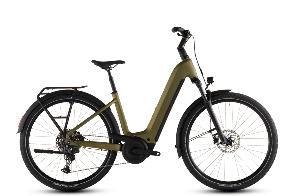 CUBE Touring Hybrid Pro 800 / Gr. 46 cm / easy entry / goldenlime´n´black / 2026 