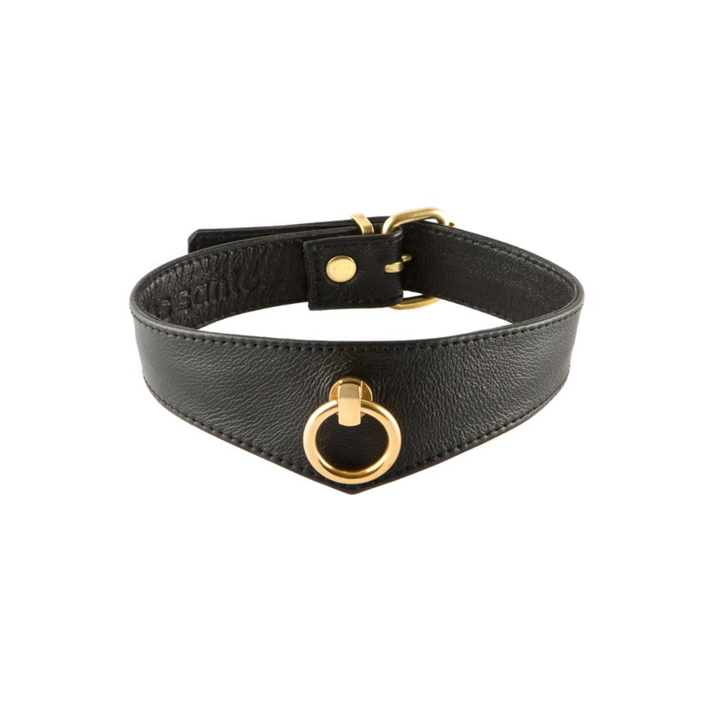 Halsband elegance BIG Messing