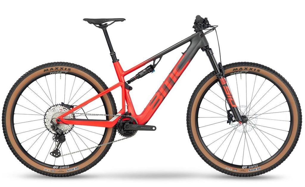 BMC Fourstroke AMP LT TWO | CARBON / RED / L