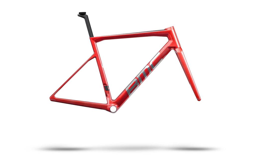 BMC TEAMMACHINE SLR Rahmenset / PRISMA RED - BRUSHED / RH 56 / MY2023