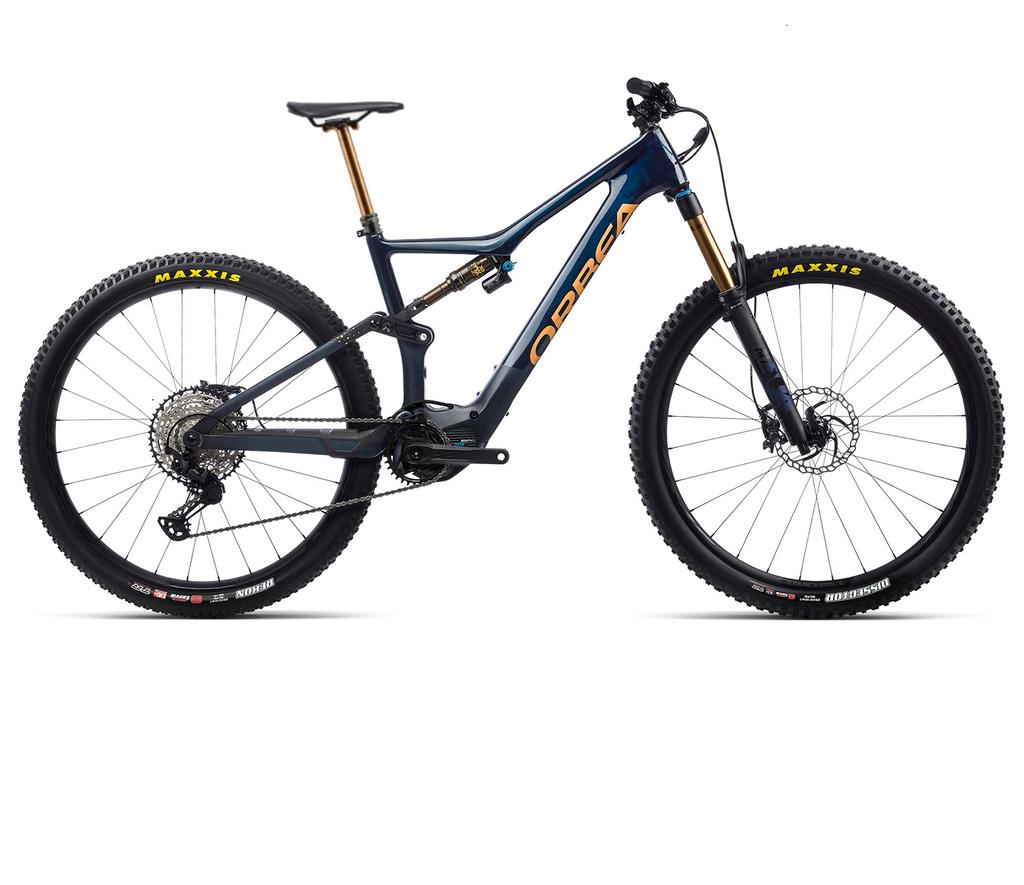 ORBEA Rise M10 inkl. Fox Kashima Transfer Post / Gr. L / bluecarbon