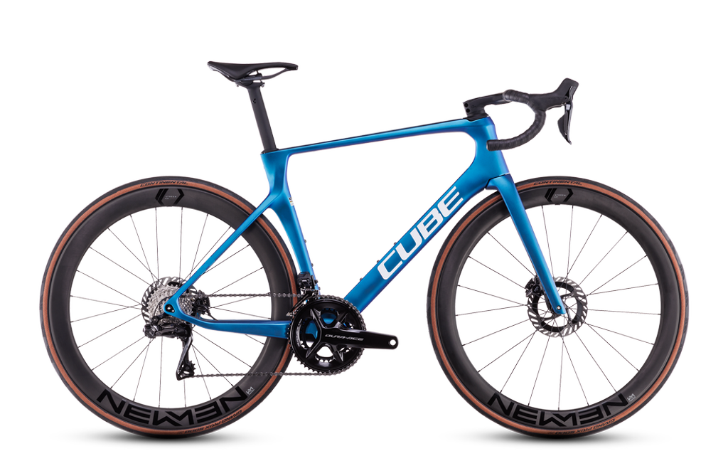 CUBE Agree C:62 SLT / Gr. 50 cm / Shimano Dura Ace DI2 / Newmen Streem A.49/54 Carbon / nebula´n´white / 2025