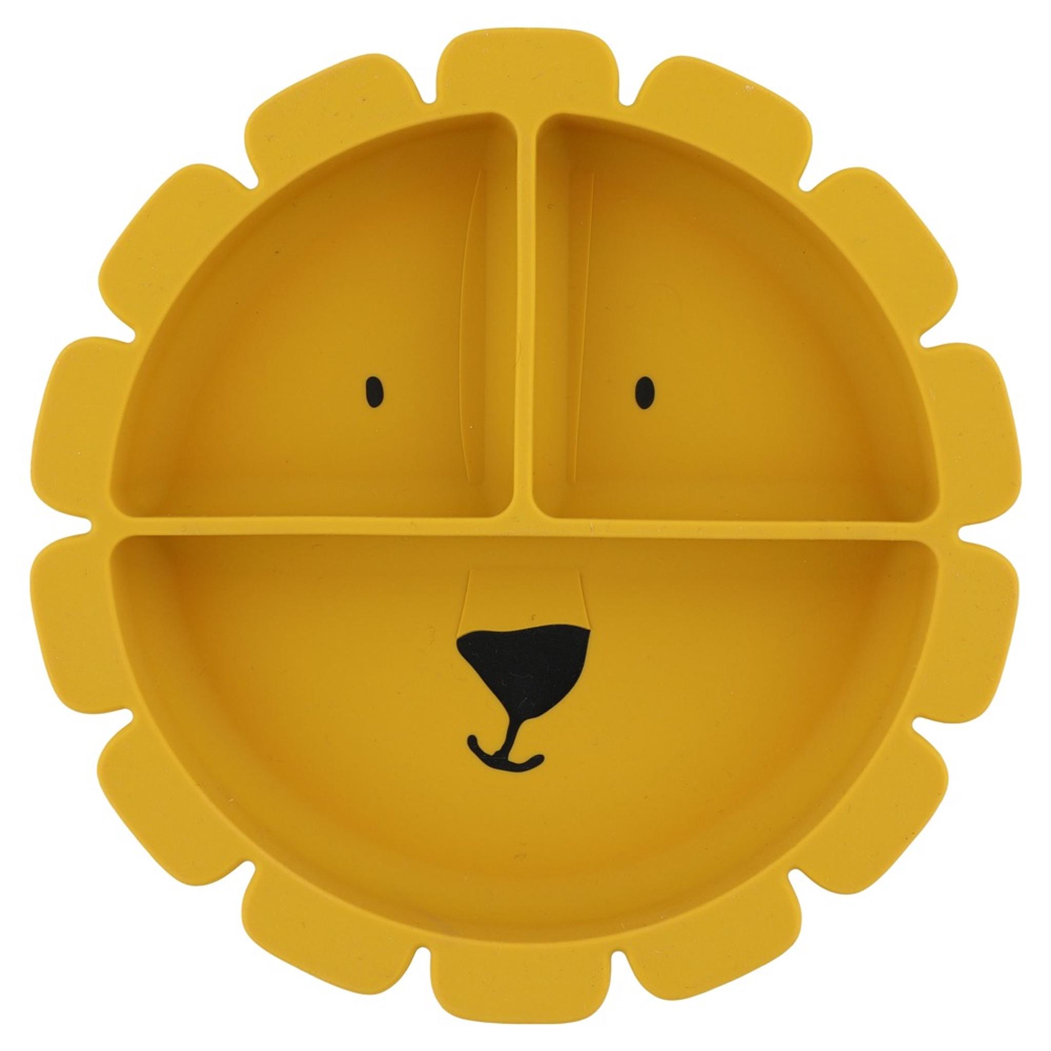 Trixie Silikon-Esslernteller mit Saugnapf Mr. Lion – Fräulein Fröhlich