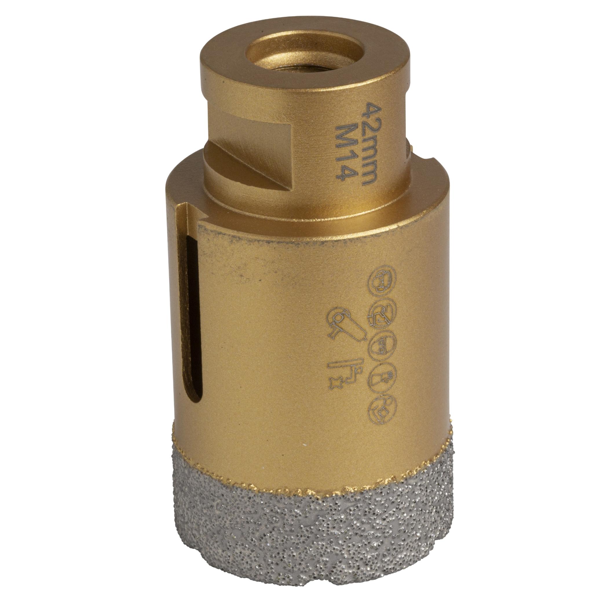 Diaktiv Fliesenbohrer M14 – 12 Mm Trockenbohrer Mit Diamant – Für Harte Fliesen & Stein