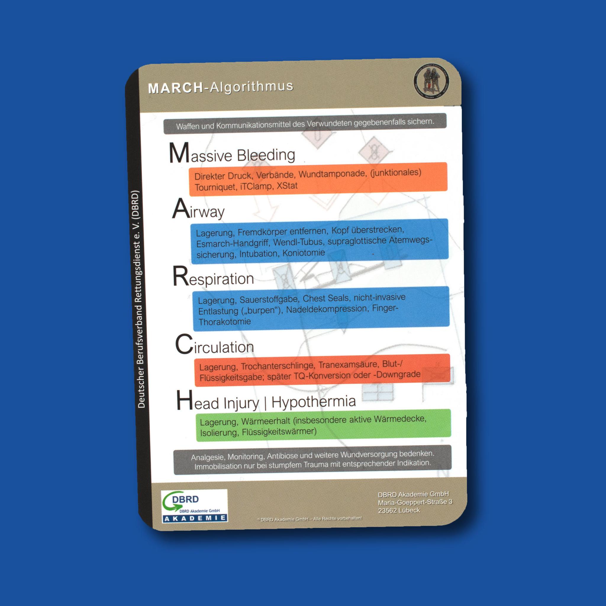 Taschenkarte TCCC – DBRD Online-Shop