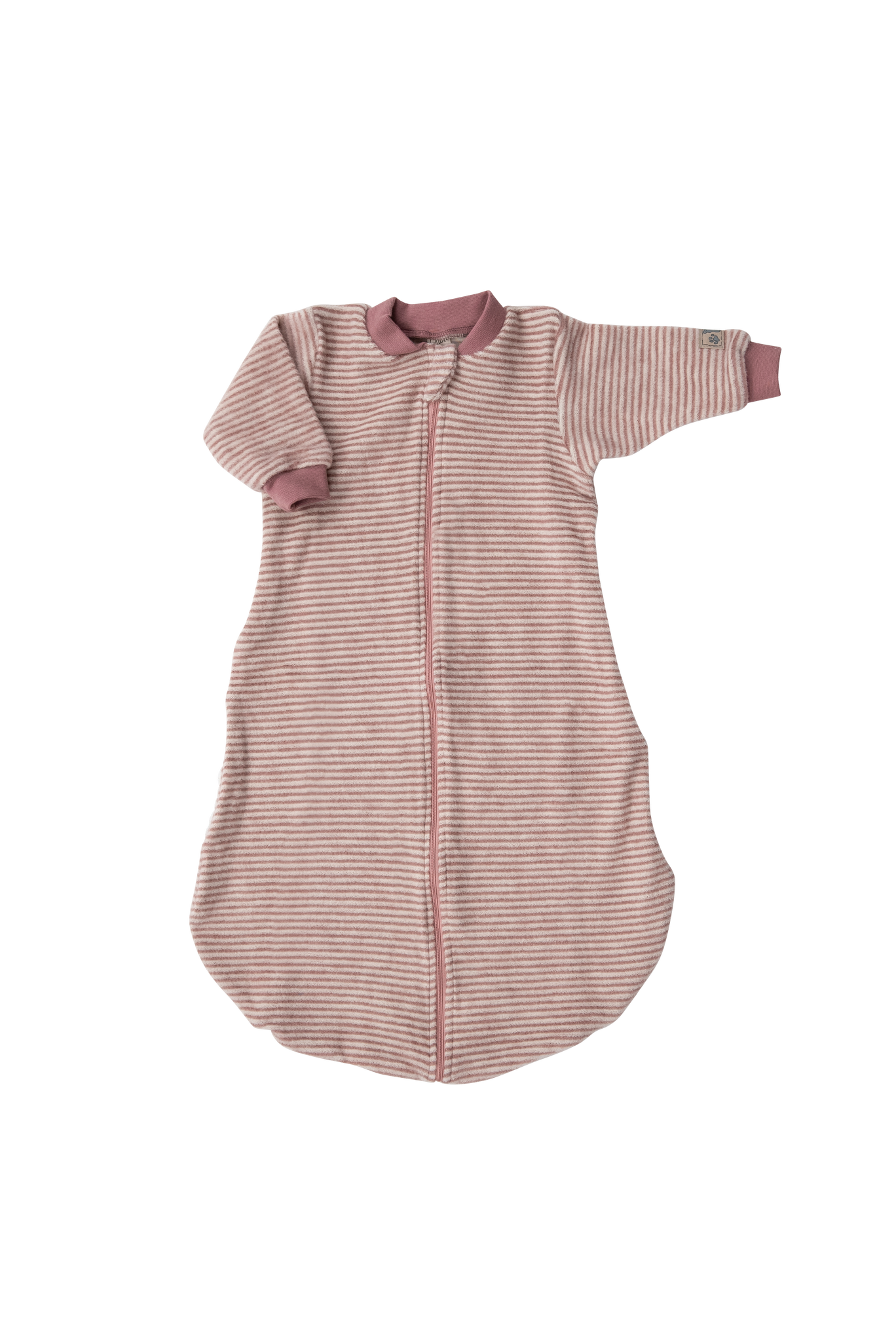 Lilano Schurwolle Schlafsack Ringel Mauve  Frulein Frhlich
