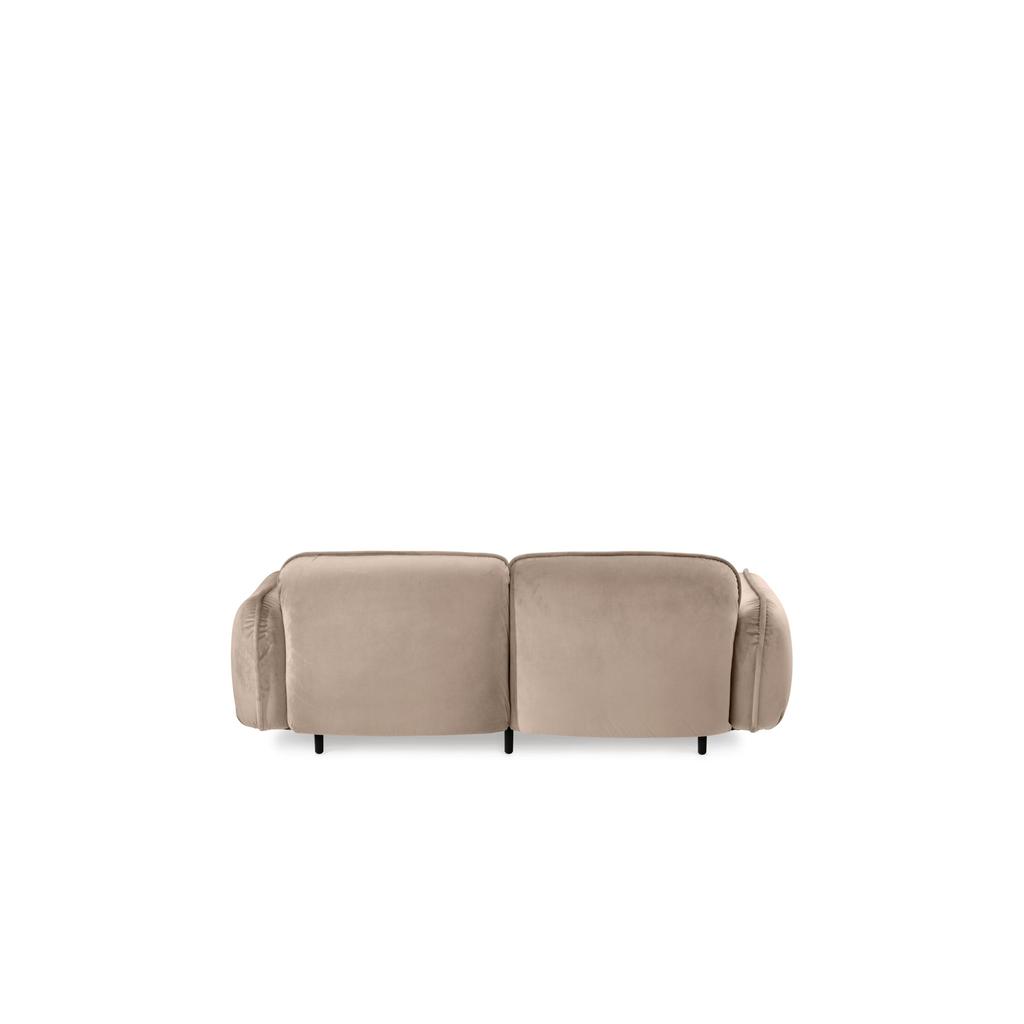 Bequemes skandinavisches 2-Sitzer Sofa BEAN mit modernem Design in beige