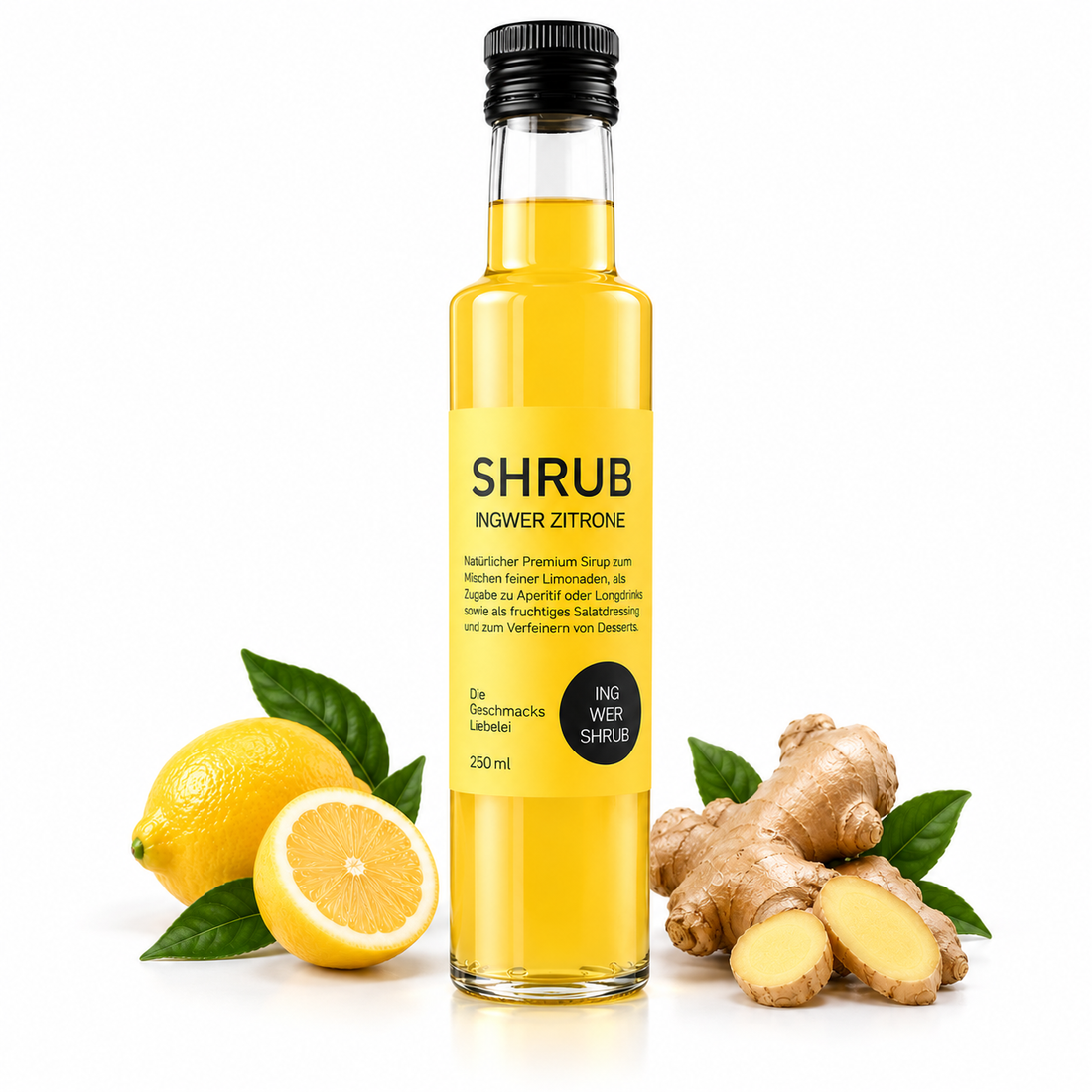 Ingwer-Zitrone  - SHRUB -