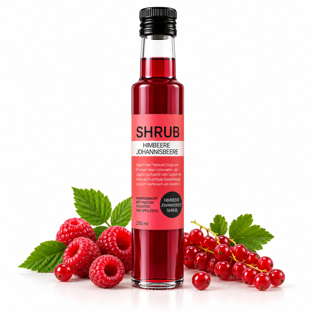 Himbeere -  Rote Johannisbeere - SHRUB -